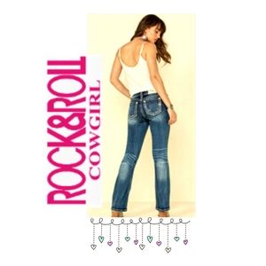 Rock & Roll Cowgirl Low Rise Jeans